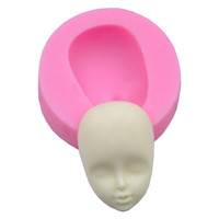 Face Silicone Mould #4