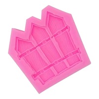 Small Fence Fondant Silicone Mould