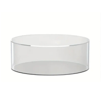 Clear Acrylic Fillable Cake Stand 10x4 inch