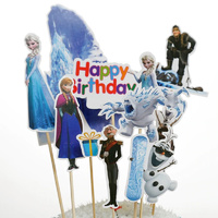 Frozen Cake Topper Set