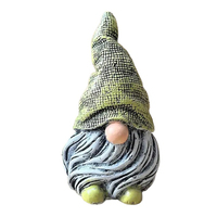 Green Gnome Ornament Decoration 7cm