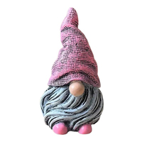 Pink Gnome Ornament Decoration 7cm