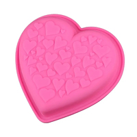 Mini Silicone Hearts Mould