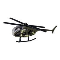 Camo Metal Helicopter Decoration