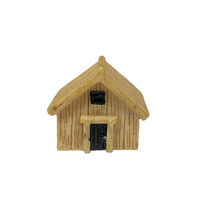 Miniature Light Brown House Decoration