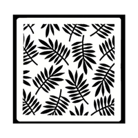 Leaves Stencil 12cm