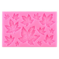 Silicone Maple leaf Mould