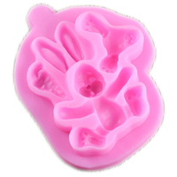Bunny & Carrot Silicone Fondant Mould