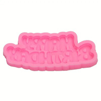 Large Happy Birthday Fondant Mould