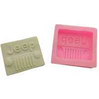 Jeep Logo Silicone Fondant Mould