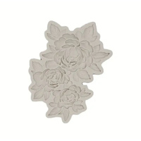 Roses & Leaves Small Silicone Fondant Mould