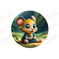 Mouse Edible Image #01 - Round