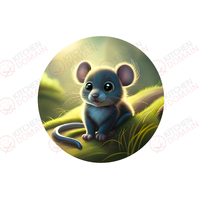 Mouse Edible Image #02 - Round
