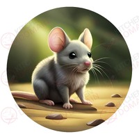 Mouse Edible Image #04 - Round