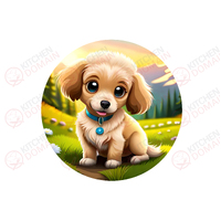 Puppy Edible Image - Round #3