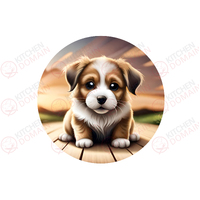 Puppy Edible Image - Round #6