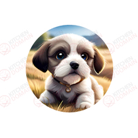 Puppy Edible Image - Round #10