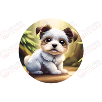 Puppy Edible Image - Round #13