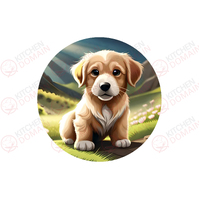 Puppy Edible Image - Round #18