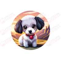 Puppy Edible Image - Round #19