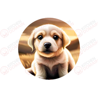 Puppy Edible Image - Round #22