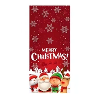 Red Merry Christmas Treat Bags 10pcs