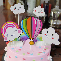 Hot Air Balloon Cake Topper