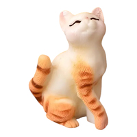 Miniature Ginger Cat Cake Topper