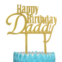 Happy Birthday Daddy Gold