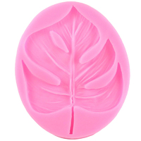 Large Turtle Leaf Silicone Fondant Mould
