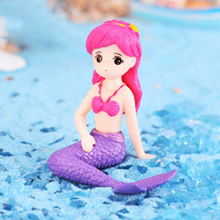 Mermaid Sitting Toy Decoration 5cm
