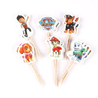 Paw Patrol Cupcake Picks 24 Pieces