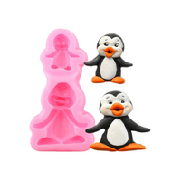 penguin Fondant Mould