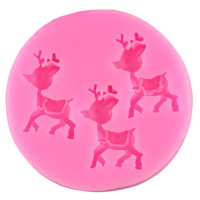 Reindeer Small Silicone Mould