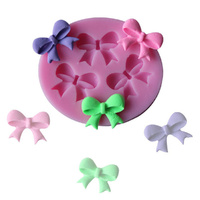 Silicone Mould 3 Bows