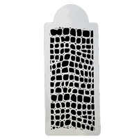 crocodile Print Stencil