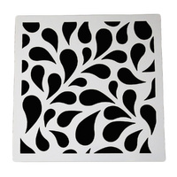 TEAR DROPS STENCIL
