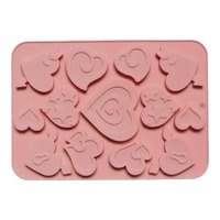 Multi Hearts Silicone Chocolate - Mould