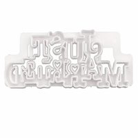 Just Married Fondant Cutter