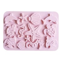 Ocean Creatures Silicone Chocolate - Mould
