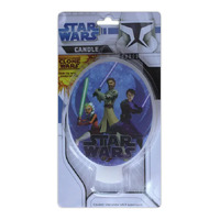 STAR WARS CLONE WARS FLAT CANDLE