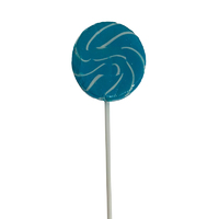 Swirly Blue Lollipop 12 Grams