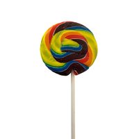 Swirly Rainbow Lollipop 85 Grams