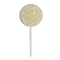 Swirly White Lollipop 12 Grams