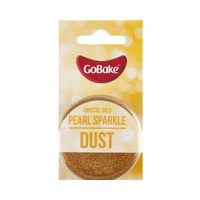 Go Bake Pearl Sparkle Dust Crystal Gold 2g