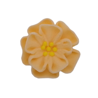 Dainty Icing Flowers Peach 20mm