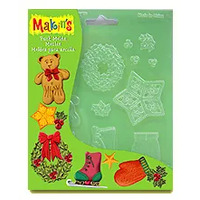 Makins Push Mould - Christmas