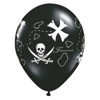 Pirate Balloons 6pcs