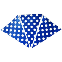 Royal Blue Dots Flag Banner