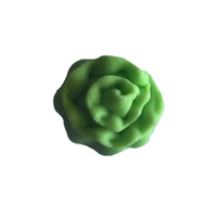 Icing Roses 15mm Green